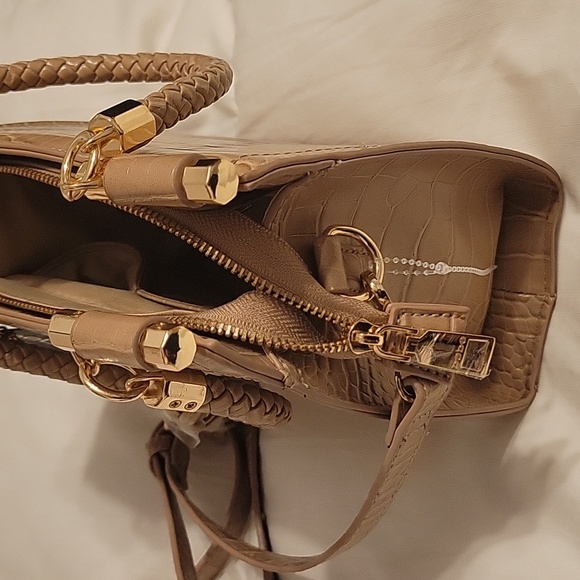 BEBE Natalie Mini Croco Shopper Crossbody - Picture 6 of 6